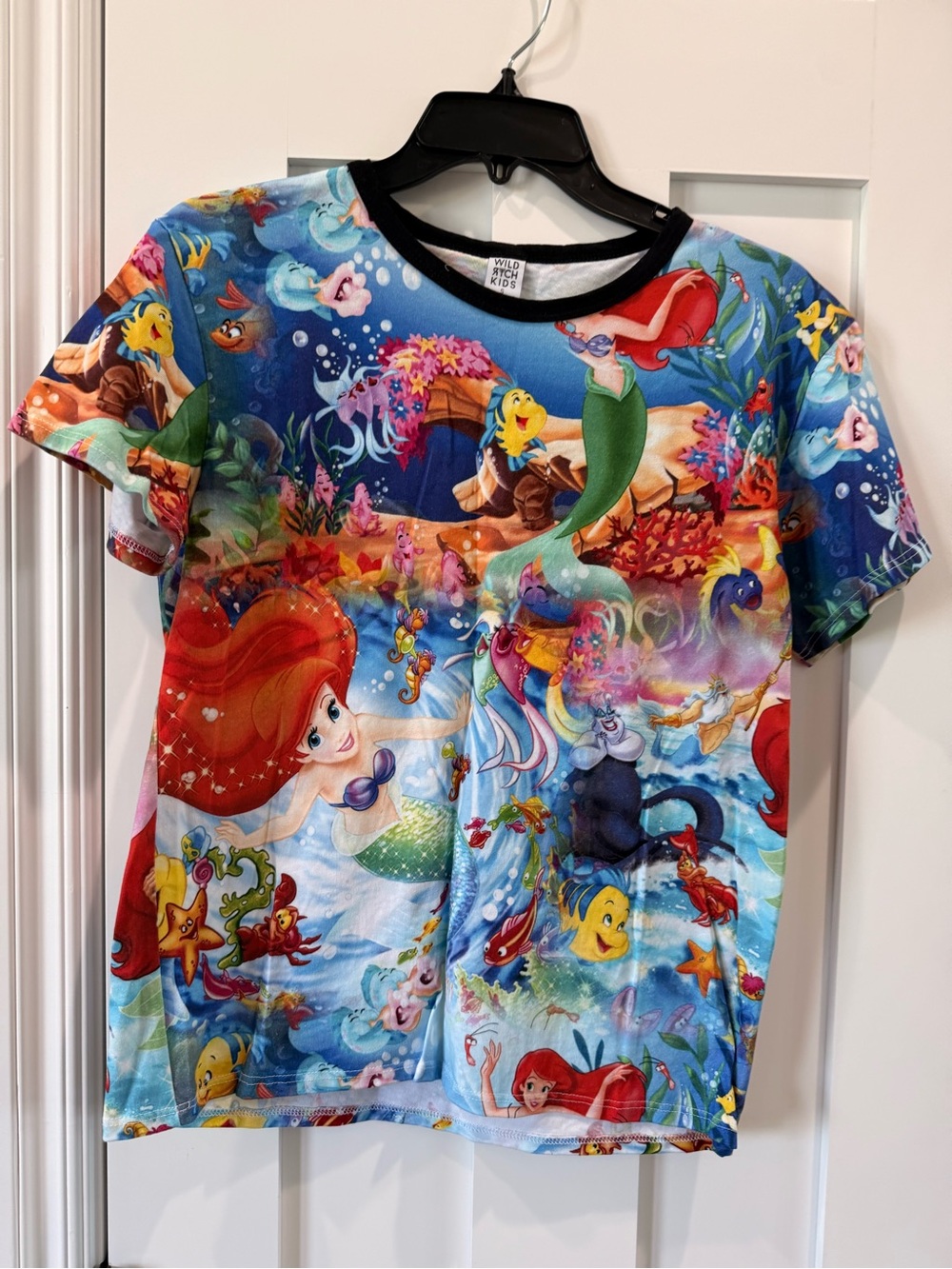 Wild Rich Kids The Little Mermaid Graphic Tee - Girls' Colorful Ariel Top
